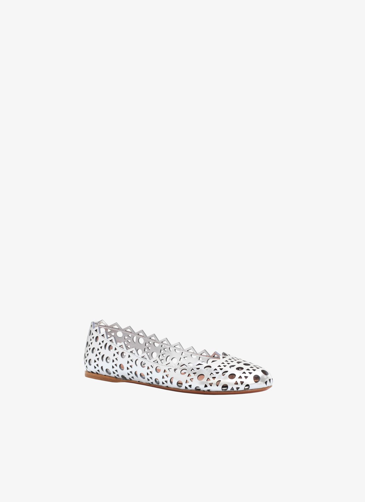 Ballerinas ALAÏA SILBER BALLERINAS